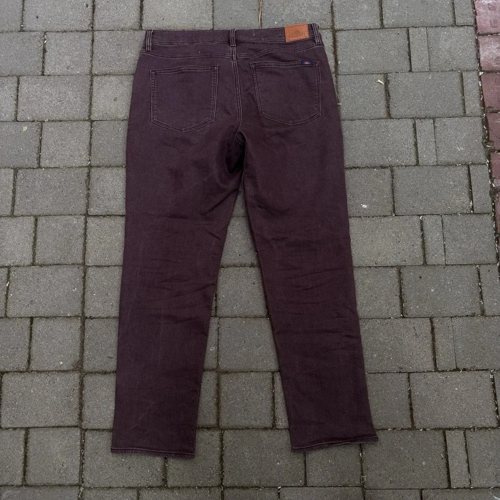 Faherty Stretch Terry 5-Pocket Pant Mens 32x31 Great Condtion Comfort